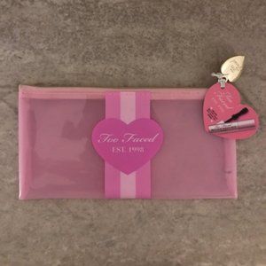 3/$12 Too Faced Cosmetic Bag NWT